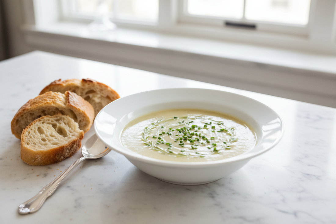 Potato Leek Soup (Freezer-Friendly) for Calm Weeknights