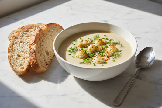 Creamy Cauliflower Soup (Freezer-Friendly) for Calm Weeknights