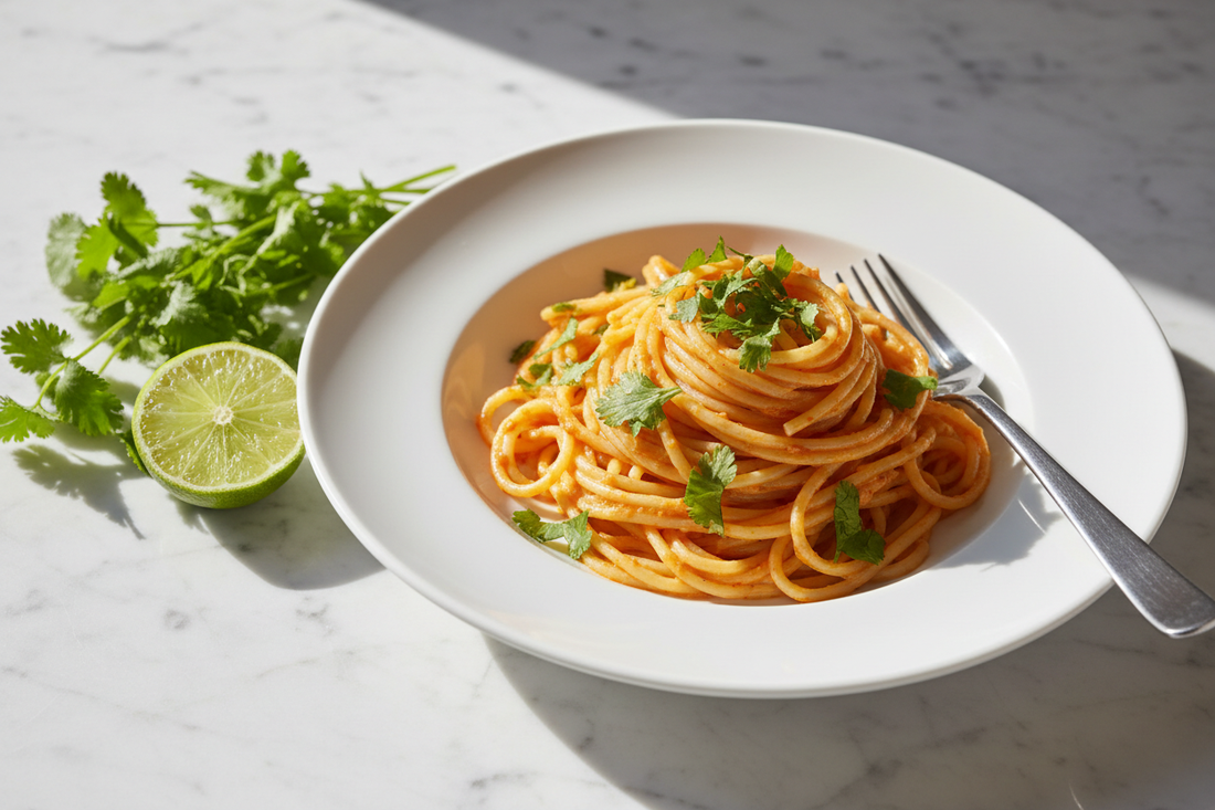 Coconut Chili Pasta Sauce (Freezer-Friendly) for Calm Weeknights