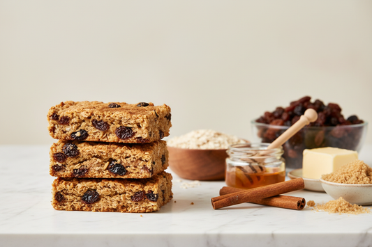 Cinnamon Raisin oat bars