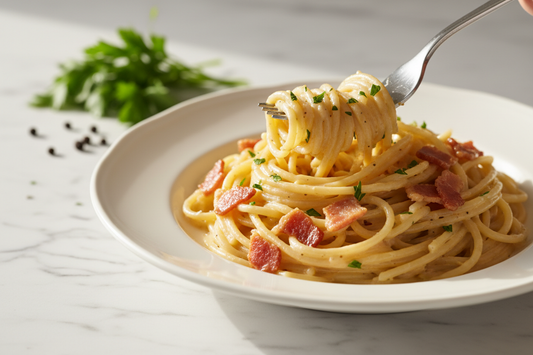 Creamy Bacon Carbonara Blend Pasta Sauce (Freezer-Friendly) for Calm Weeknights
