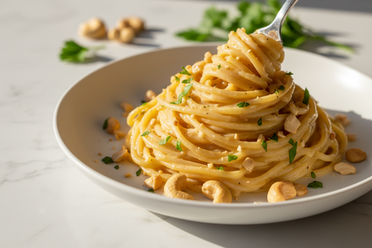 Cashew Alfredo Blend Pasta Sauce (Freezer-Friendly) for Calm Weeknights