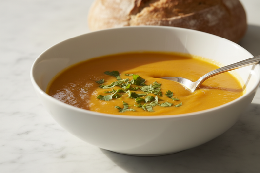Carrot Ginger Soup (Freezer-Friendly) for Calm Weeknights