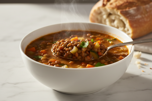 Hearty Lentil Vegetable Soup (Freezer-Friendly) for Calm Weeknights
