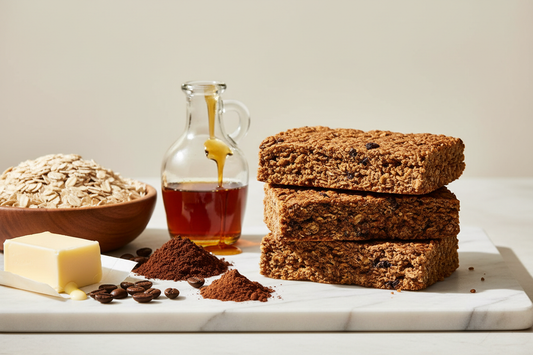 Espresso oat bars