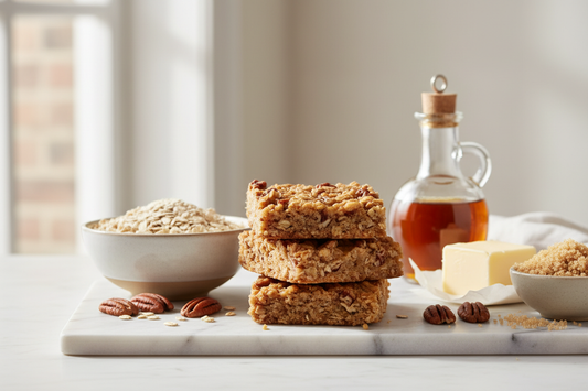 Maple Pecan oat bars