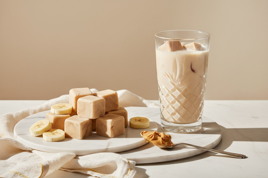 Peanut Butter Banana cubes