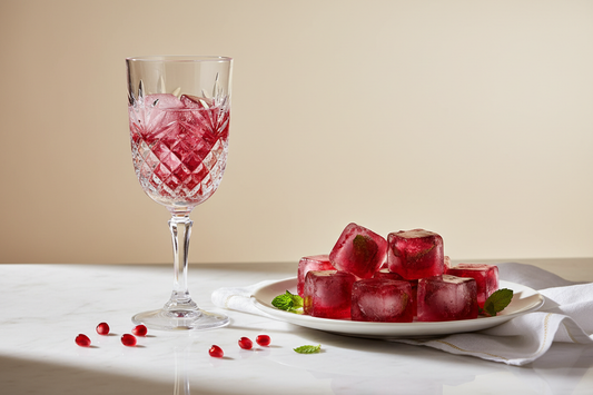 Pomegranate Mint cubes