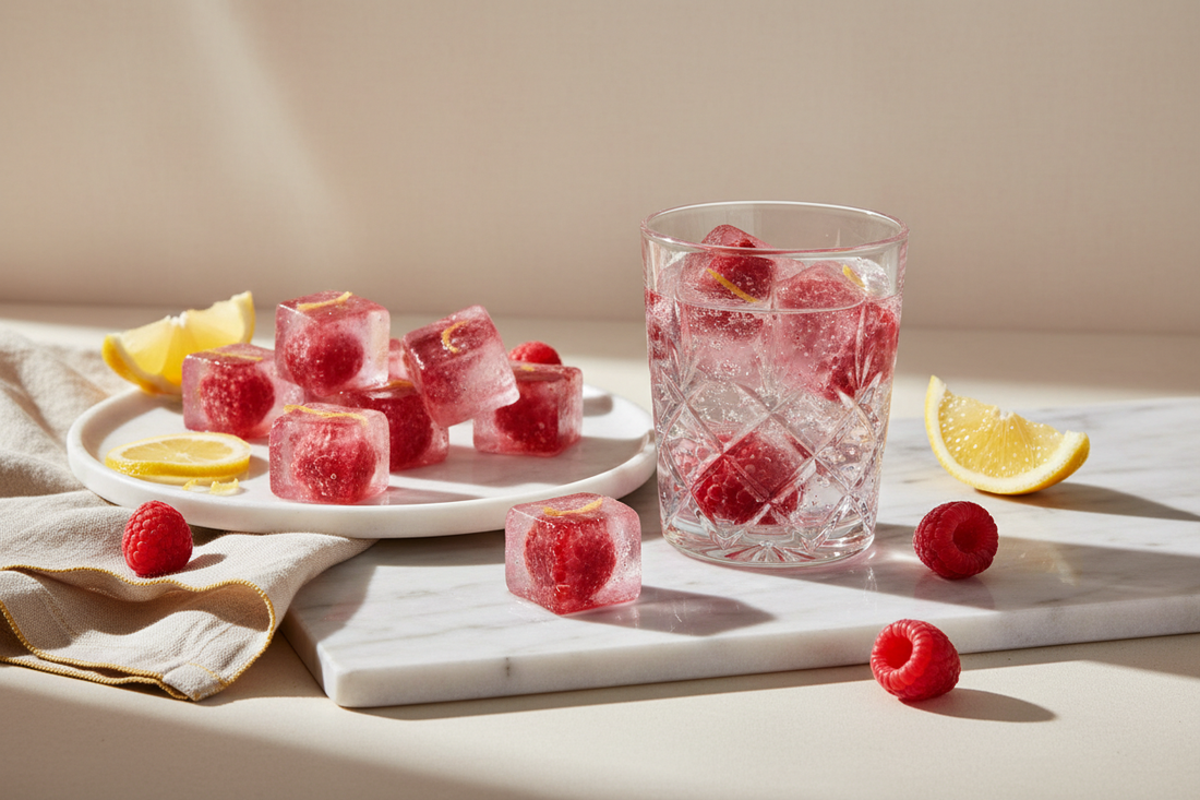 Raspberry Lemon cubes