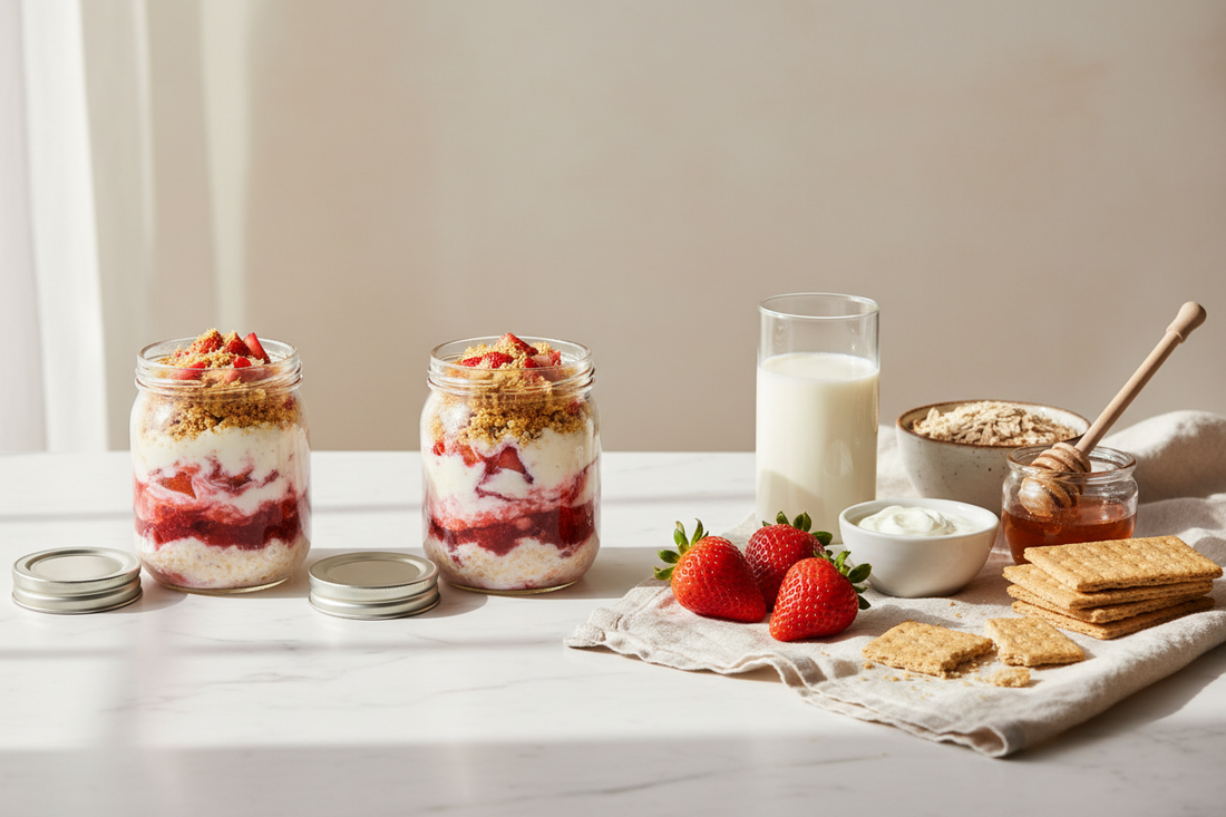 Strawberry Cheesecake oats