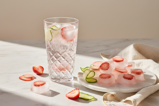 Strawberry Cucumber cubes