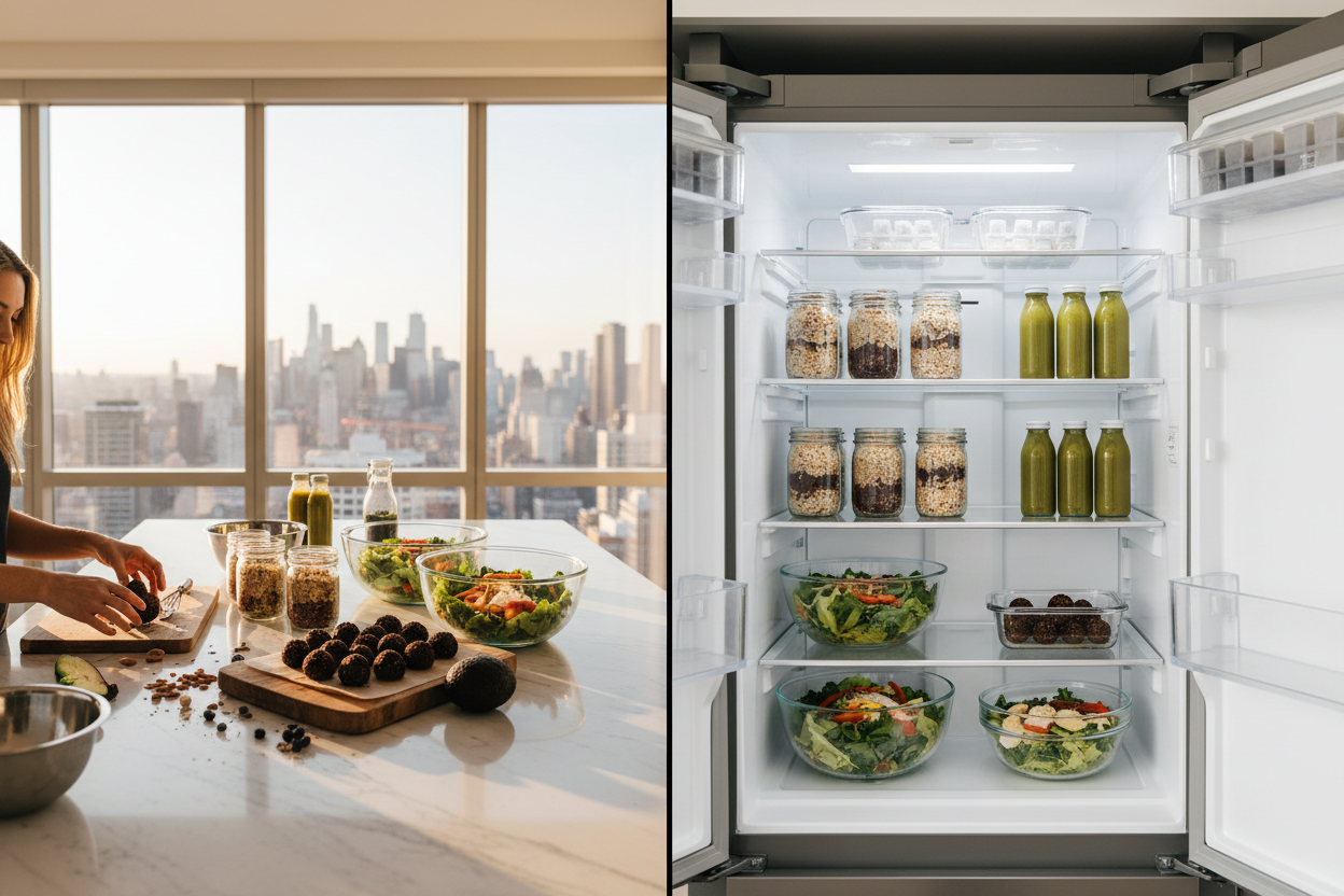 Authentic Penthouse Prep to Fridge